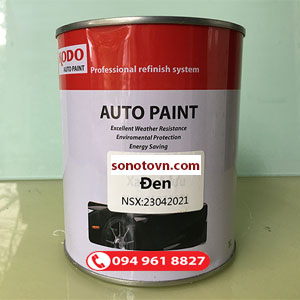 Ngọc Sơn Paint bán sơn ô tô màu ĐEN một thành phần chất lượng tốt cao cấp có gốc từ nhựa Acrylic tại Hà Nội.