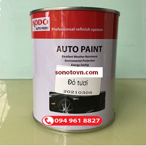 Ngọc Sơn Paint bán sơn ô tô màu ĐỎ TƯƠI một thành phần chất lượng tốt cao cấp có gốc từ nhựa Acrylic tại Hà Nội.