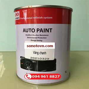 Ngọc Sơn Paint bán sơn ô tô màu VÀNG CHANH một thành phần chất lượng tốt cao cấp có gốc từ nhựa Acrylic tại Hà Nội.